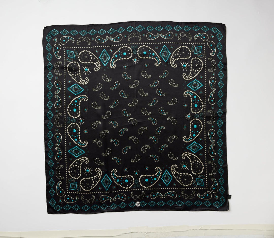 Pretty Paisley Silk Scarf