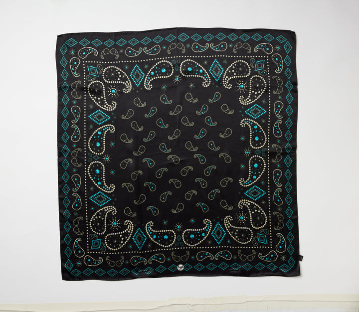 Pretty Paisley Silk Scarf