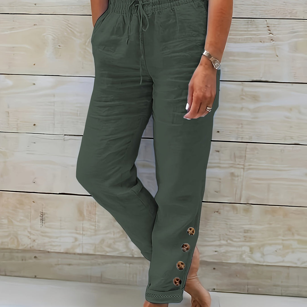 Linnea™ – Slim Straight Pants