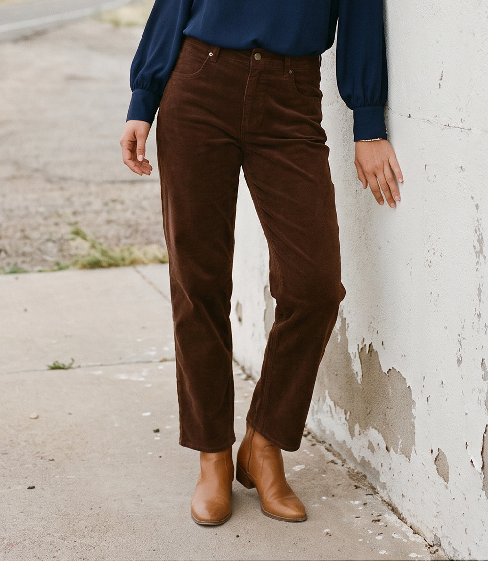 Corduroy Ankle Pant