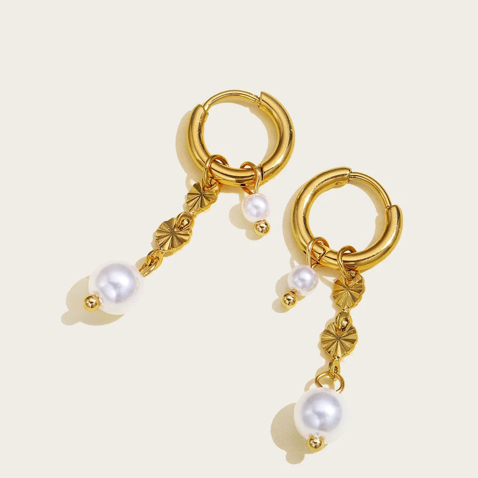 Lyannette | Sunburst Earrings 18K Gold