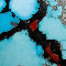 Turquoise And Coral Cuff Bracelet
