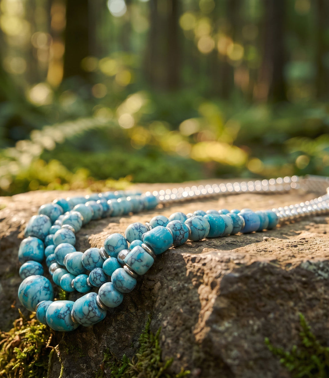 Multi Strand Turquoise Necklace