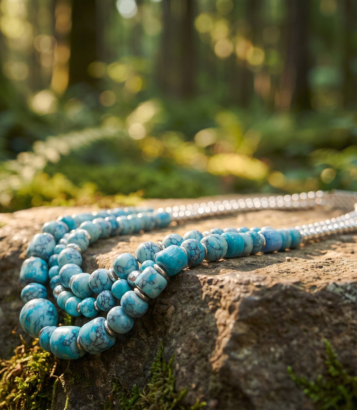 Multi Strand Turquoise Necklace