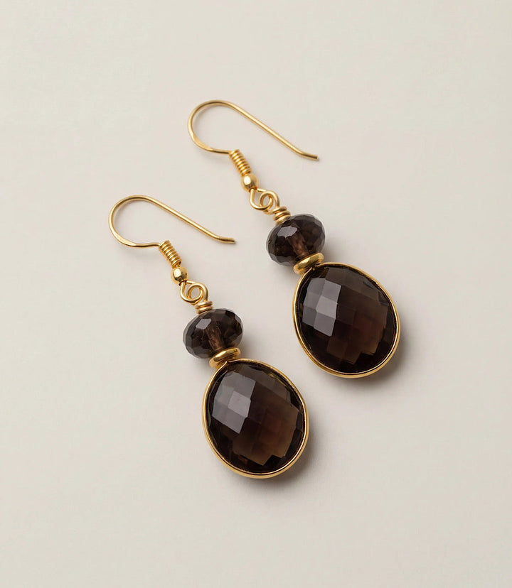 Tigers Eye Gemstone Earrings