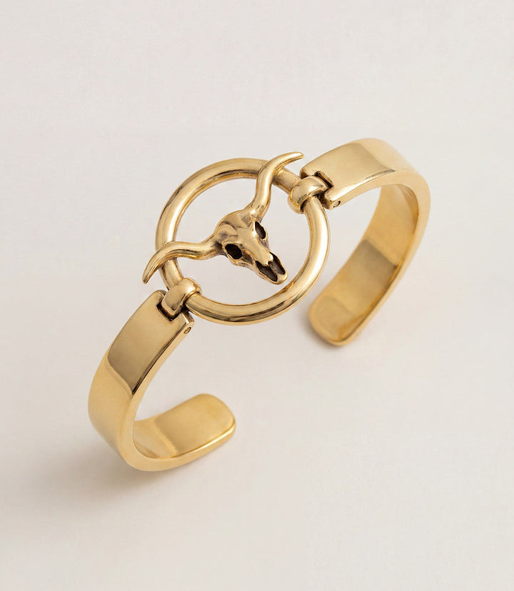 Longhorn Link Cuff Bracelet