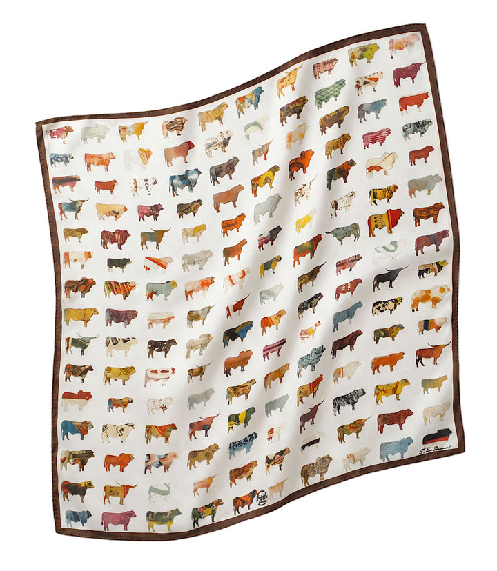 Big Pasture Silk Scarf