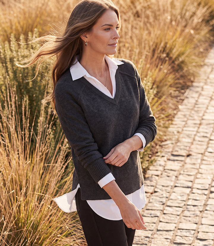 Layered Sweater