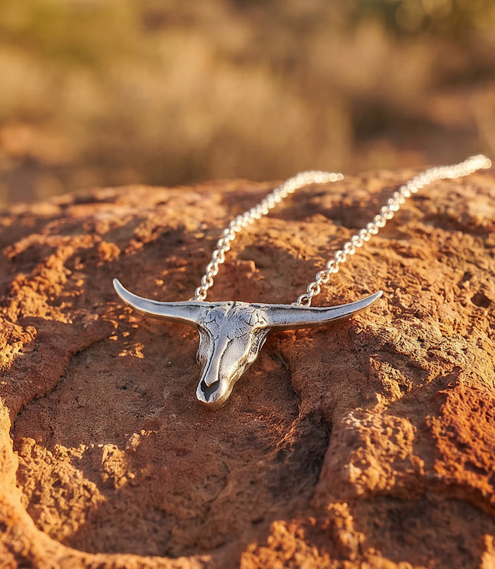 Longhorn Pendant Necklace