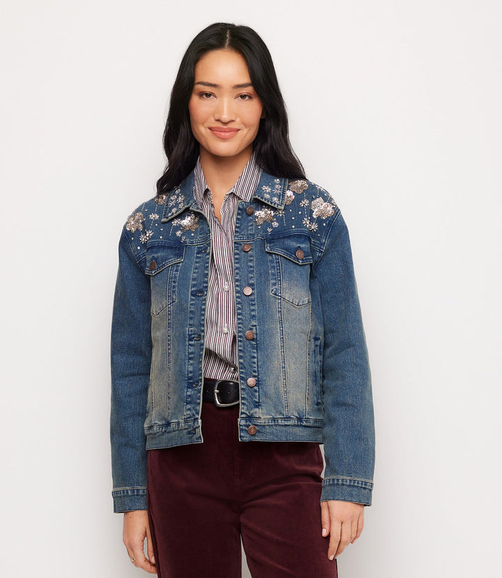 Embellished Denim Jacket