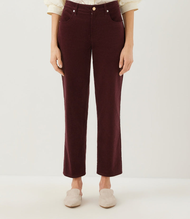 Corduroy Ankle Pants