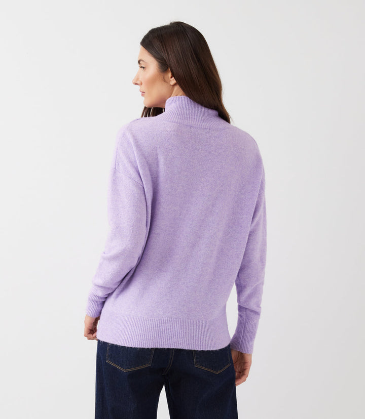 Petite Size Shawl Collar Sweater