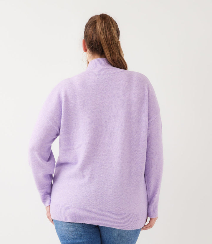 Plus Size Shawl Collar Sweater