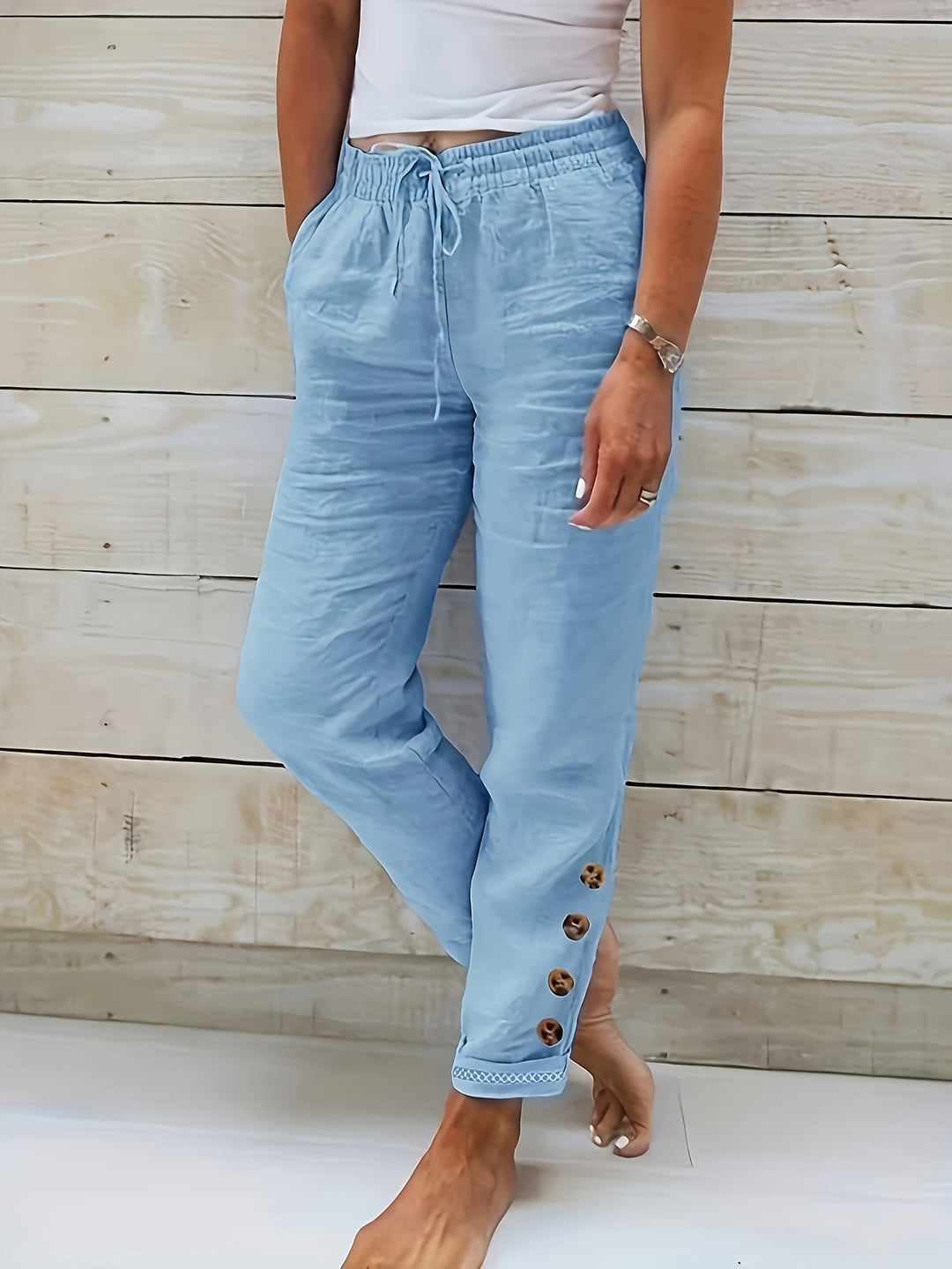 Linnea™ – Slim Straight Pants