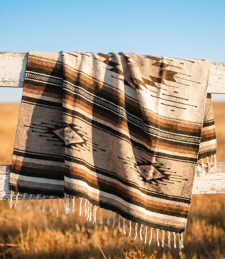 Brown Diamond Southwestern Blanket