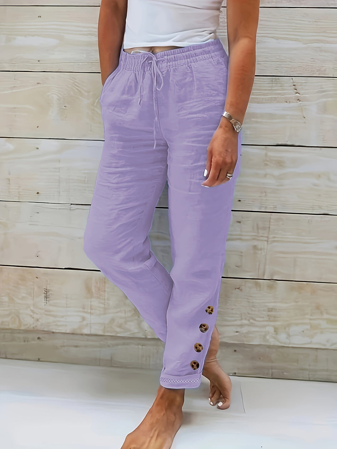 Linnea™ – Slim Straight Pants