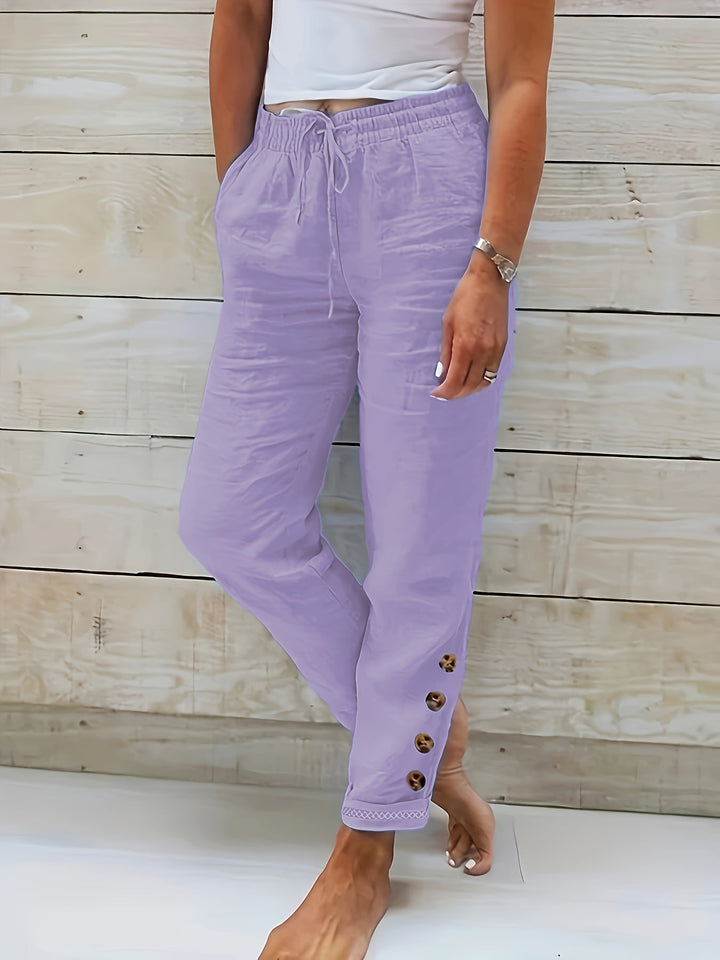 Linnea™ – Slim Straight Pants
