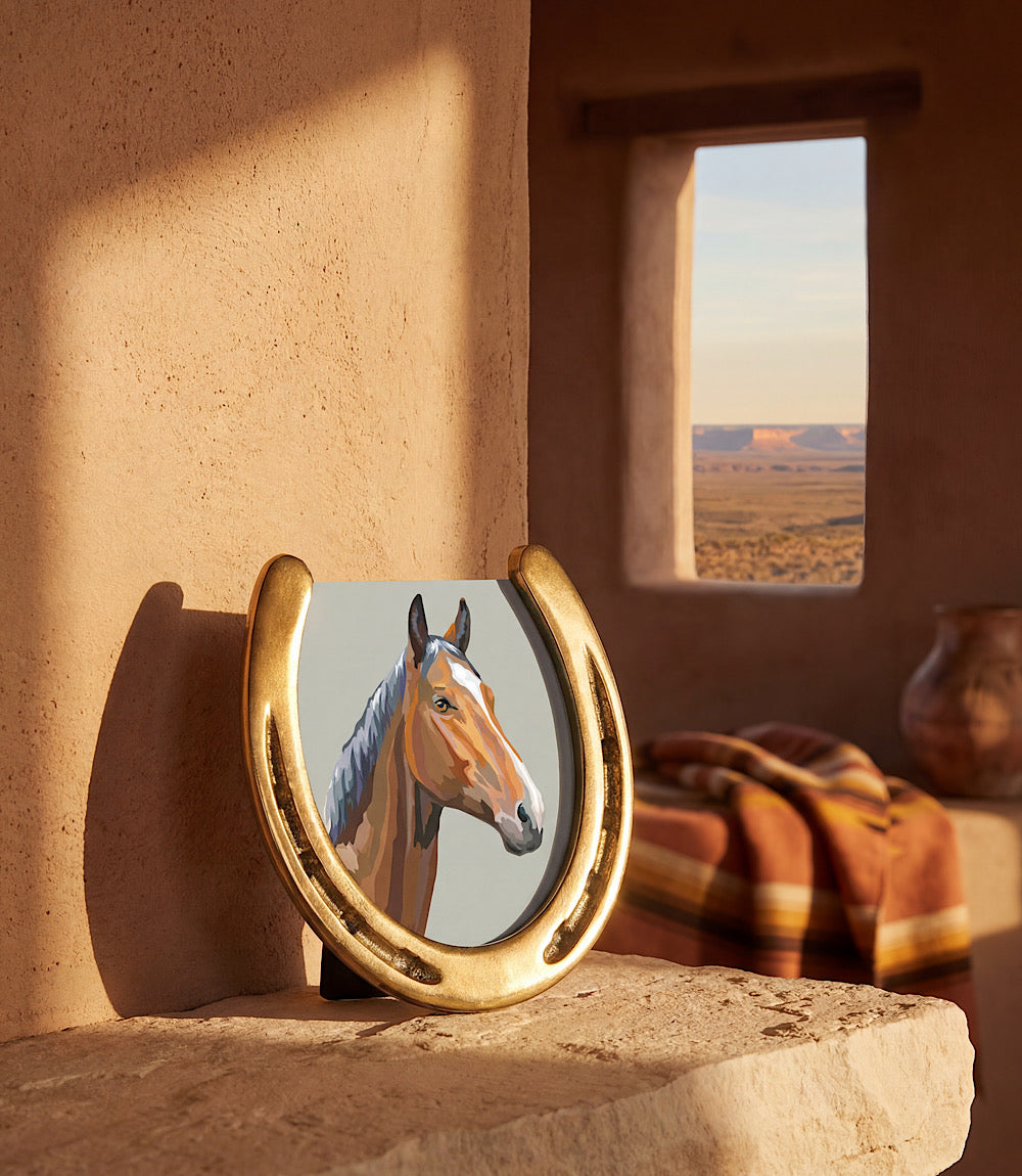 Horseshoe Picture Frame