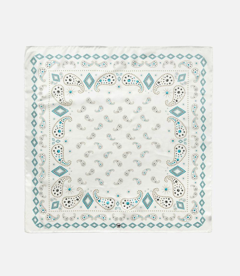Pretty Paisley Silk Scarf