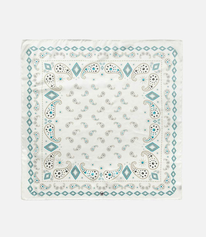 Pretty Paisley Silk Scarf