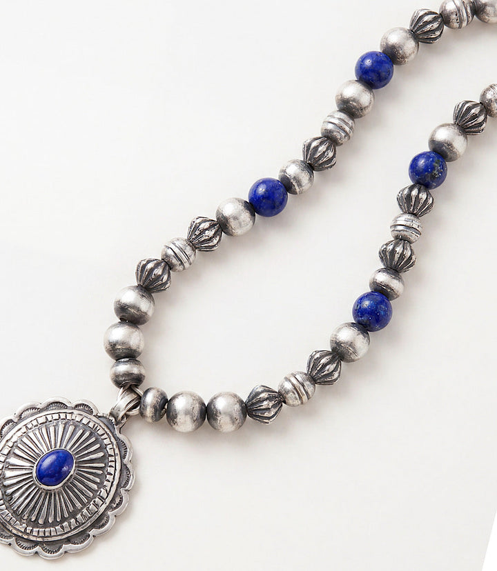 Embellished Concho Necklace