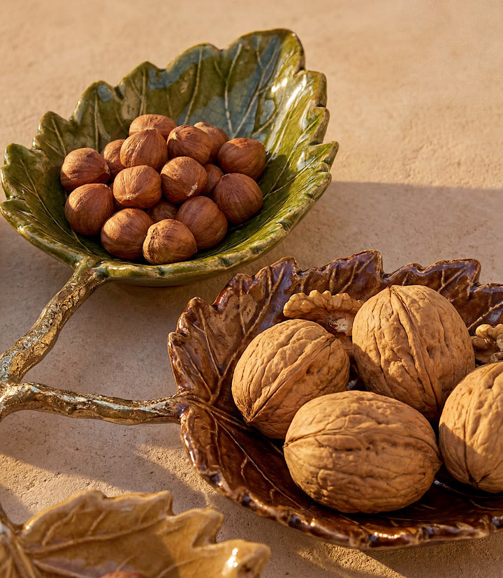 Autumn Leaf Serving Trays, Set Of 5