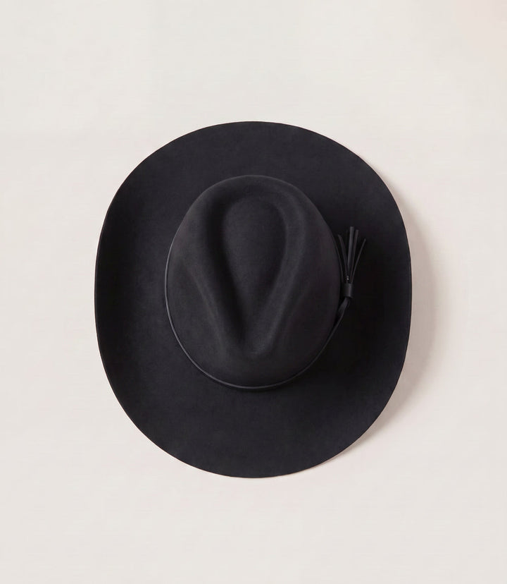 Wool Cowboy Hat With Leather Belt