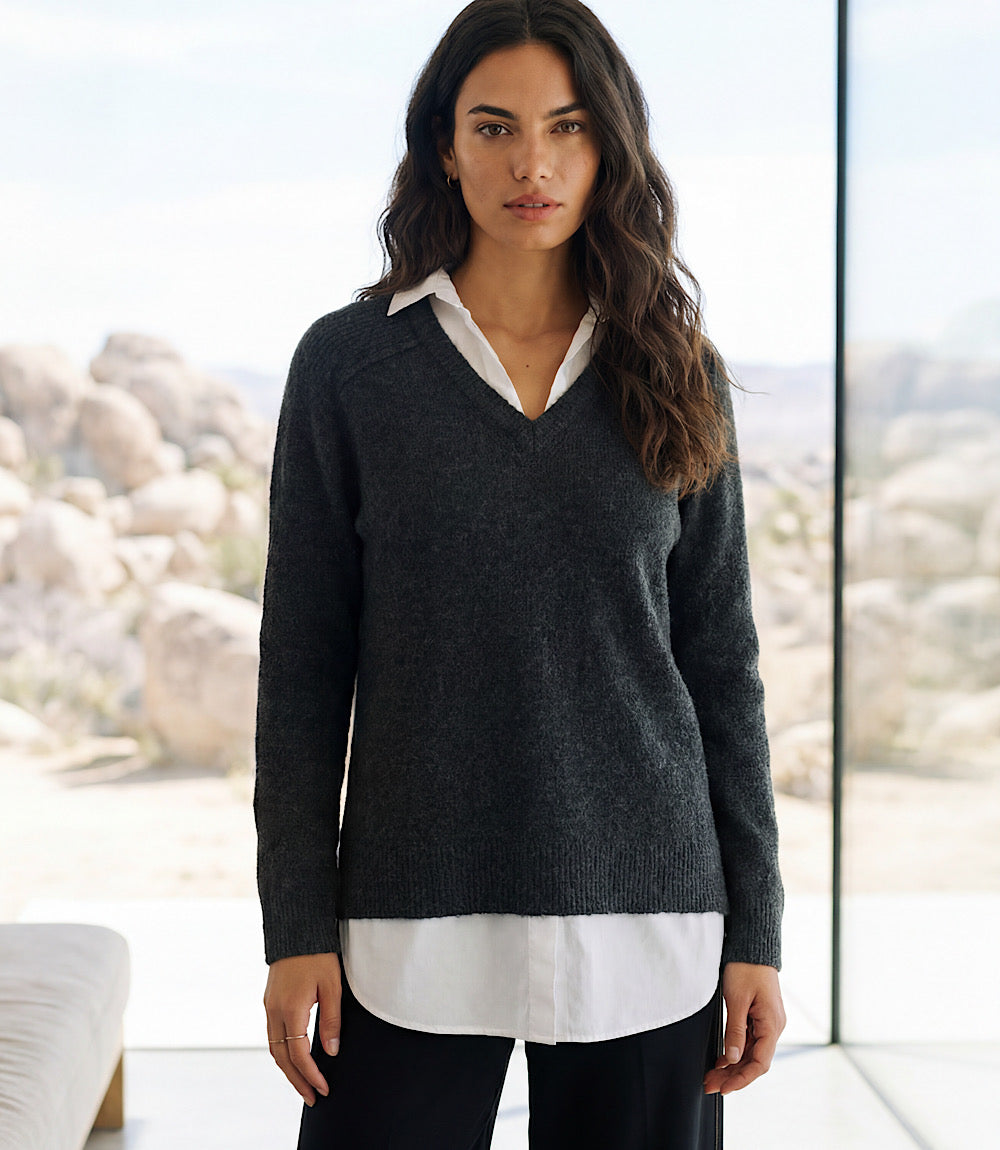Layered Sweater