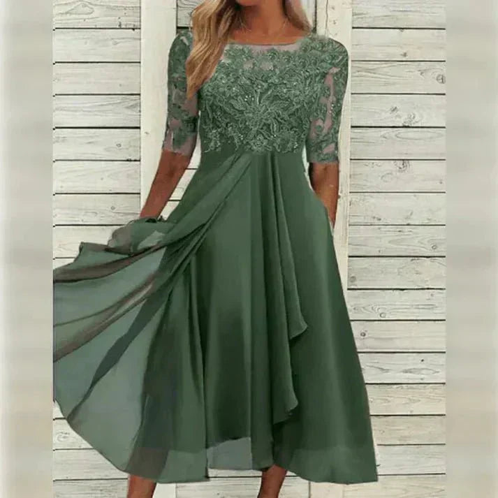 Sharon | Elegant Lace Ensemble