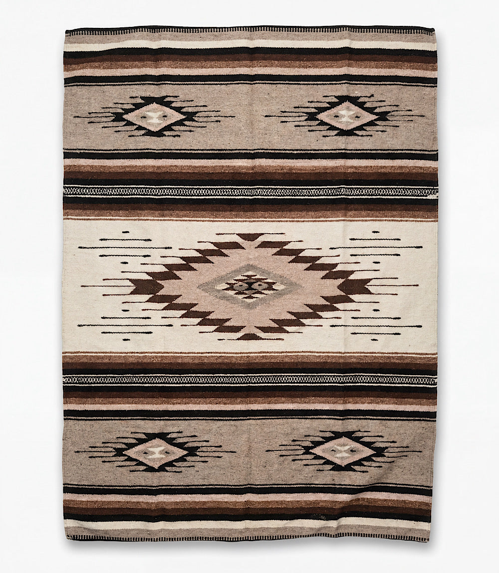 Brown Diamond Southwestern Blanket