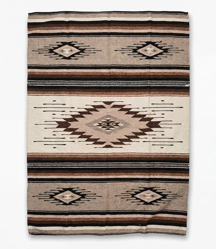 Brown Diamond Southwestern Blanket