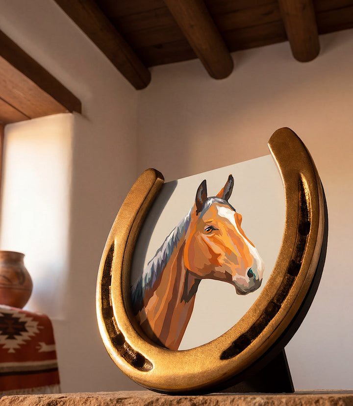 Horseshoe Picture Frame