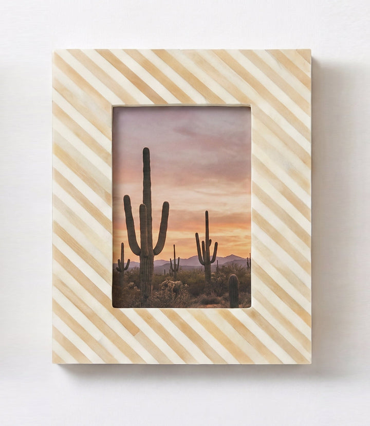 Mosaic Bone Picture Frame