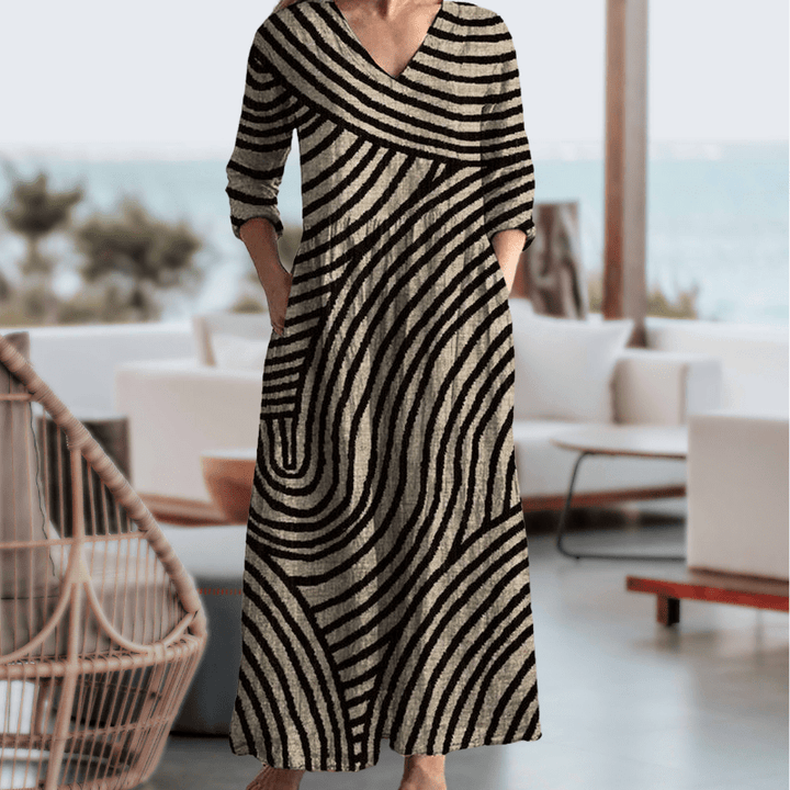 Yassi | Timeless Striped Dress