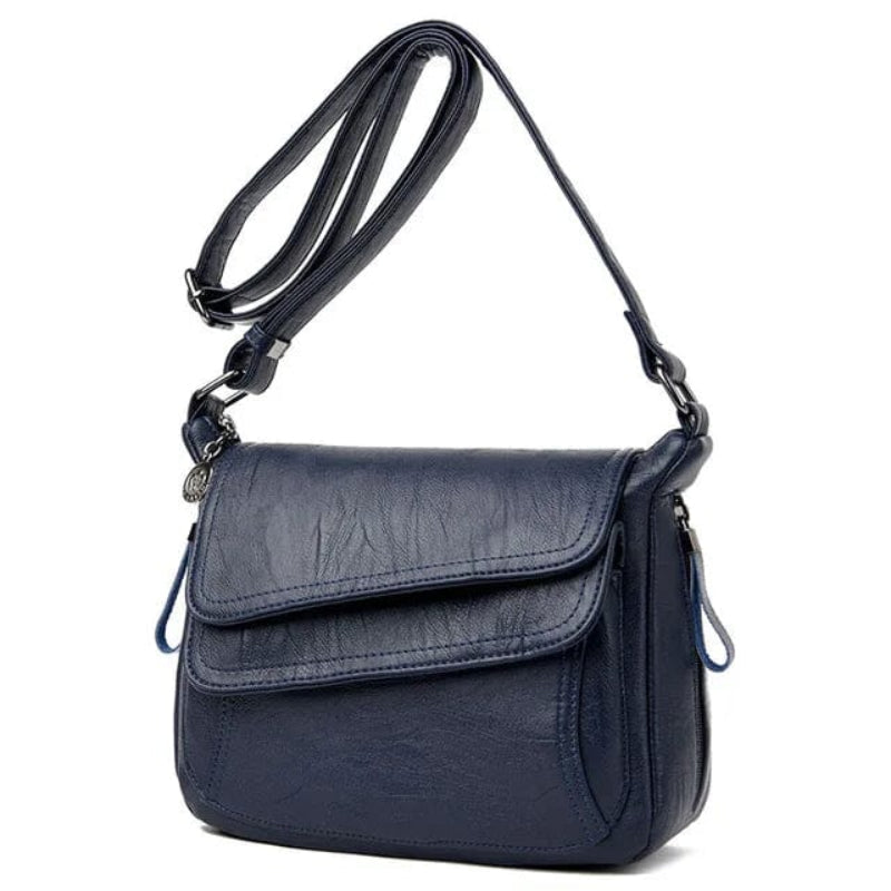 Carol | Crossbody Bag with Foldover Flap and Adjustable Strap