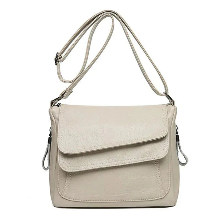 Carol | Crossbody Bag with Foldover Flap and Adjustable Strap