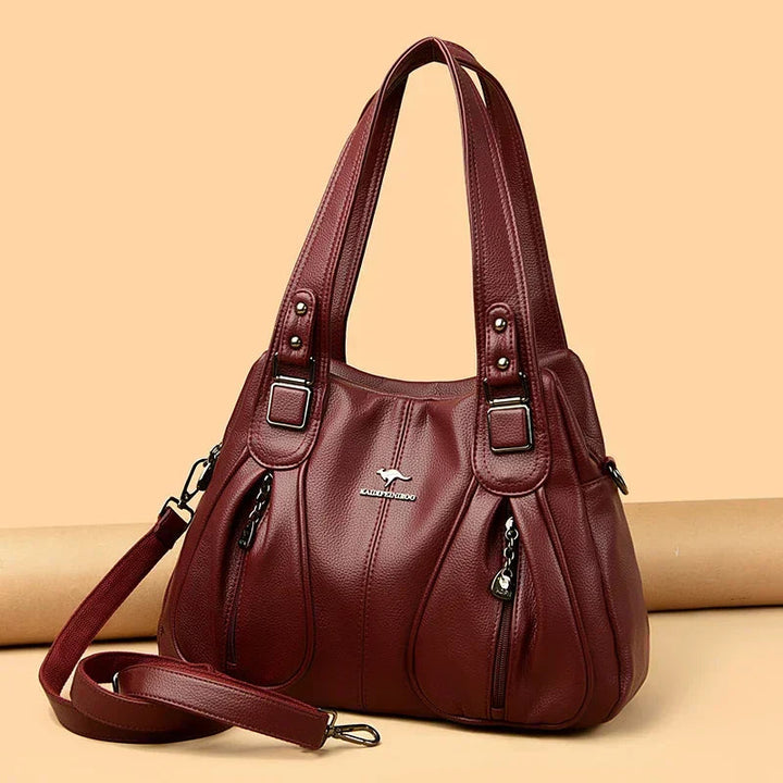 Carol | Everyday Purses with Zipper Pockets and Adjustable Strap