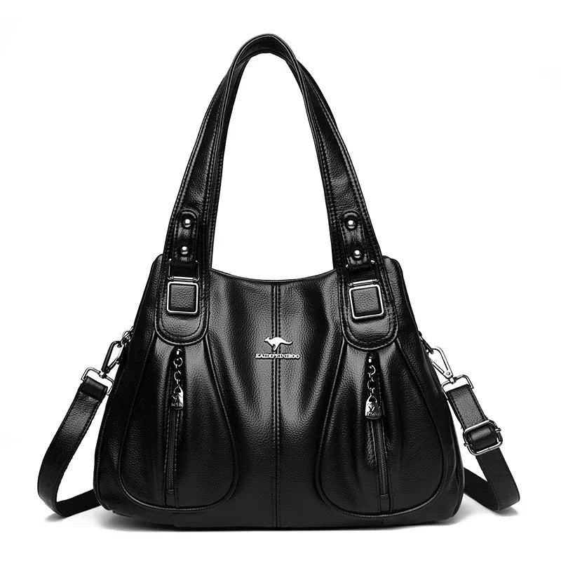 Carol | Everyday Purses with Zipper Pockets and Adjustable Strap
