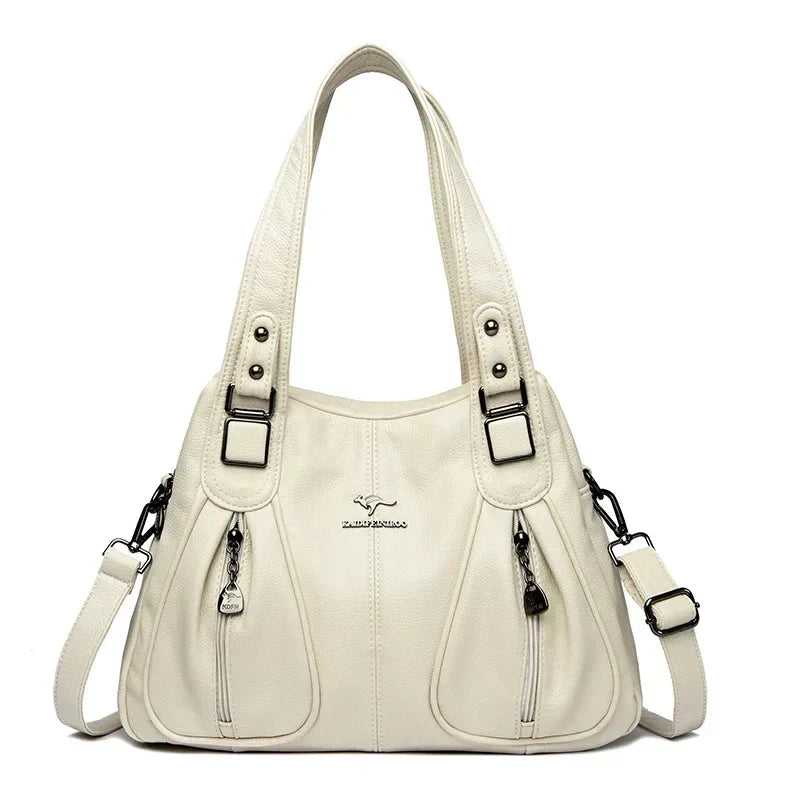 Carol | Everyday Purses with Zipper Pockets and Adjustable Strap