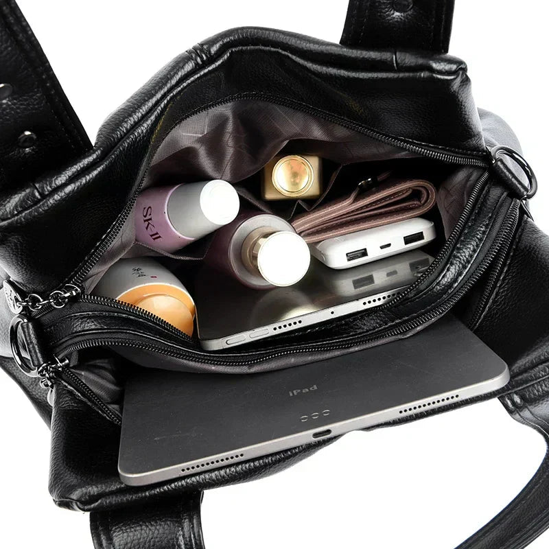 Carol | Everyday Purses with Zipper Pockets and Adjustable Strap