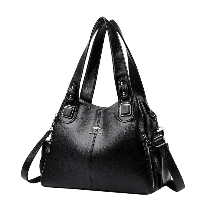 Carol | Shoulder Bag with Top Handles and Detachable Strap