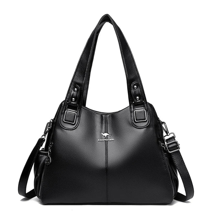 Carol | Shoulder Bag with Top Handles and Detachable Strap