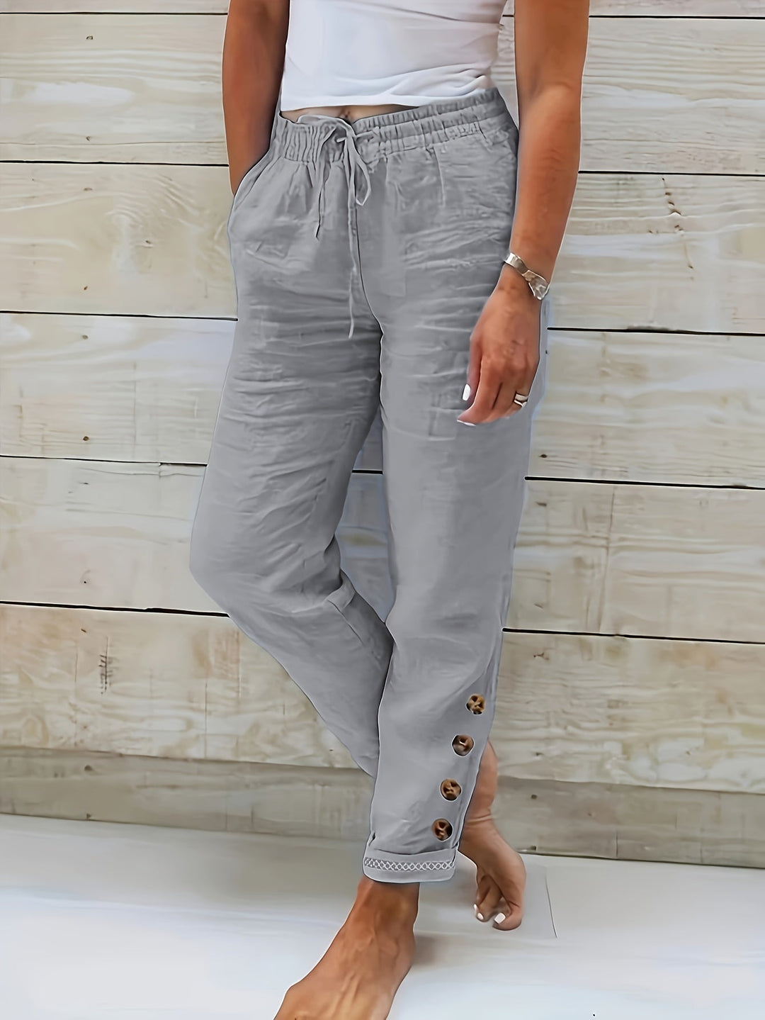 Linnea™ – Slim Straight Pants