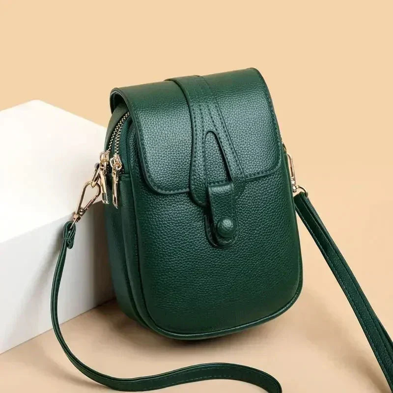 Diane | Crossbody Bag with Flap Closure and Adjustable Strap