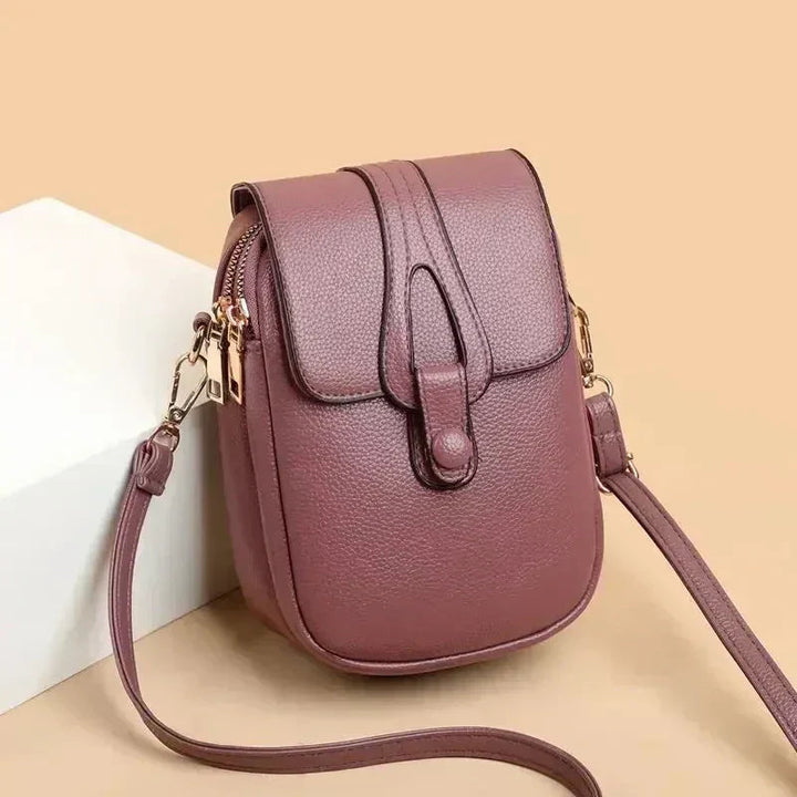 Diane | Crossbody Bag with Flap Closure and Adjustable Strap