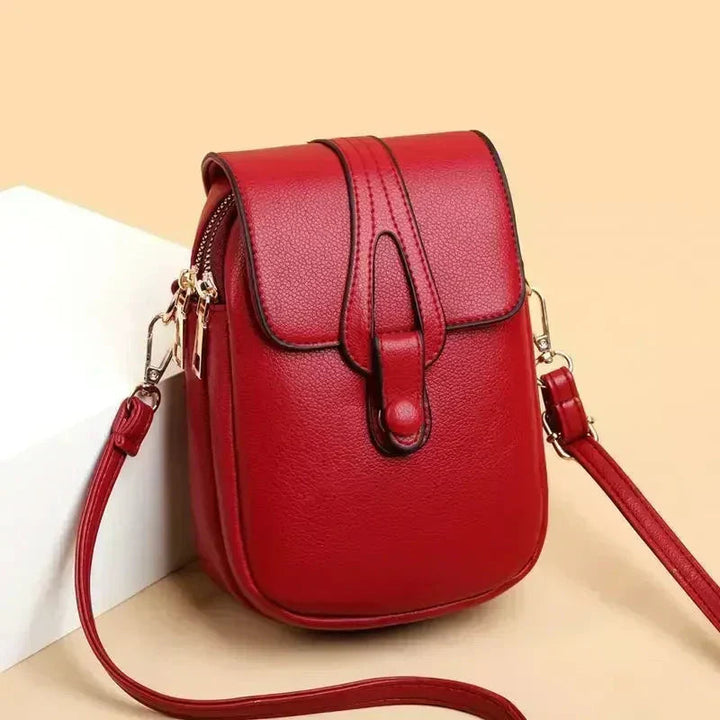Diane | Crossbody Bag with Flap Closure and Adjustable Strap
