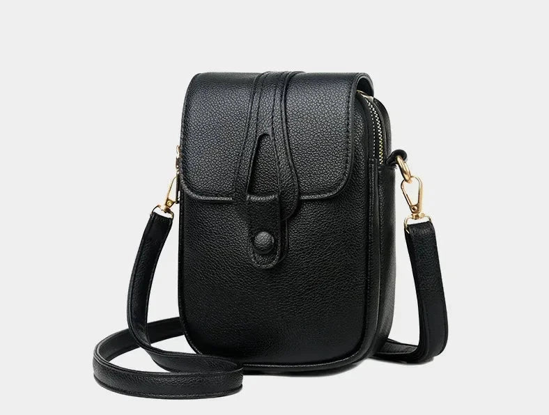 Diane | Crossbody Bag with Flap Closure and Adjustable Strap