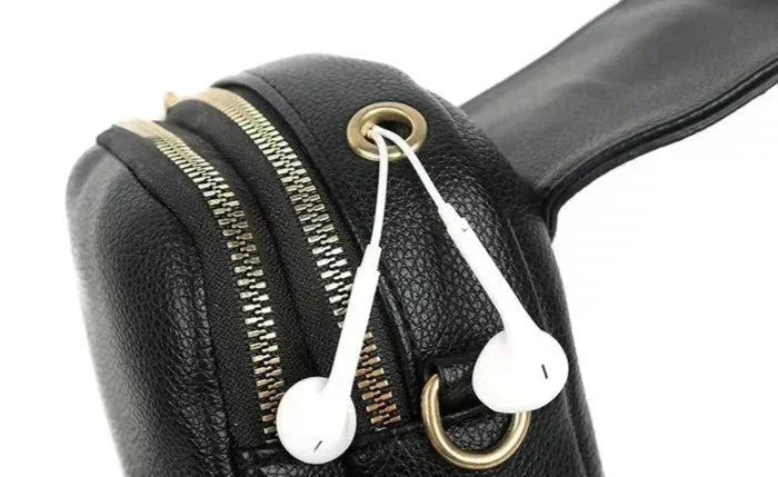 Diane | Crossbody Bag with Flap Closure and Adjustable Strap