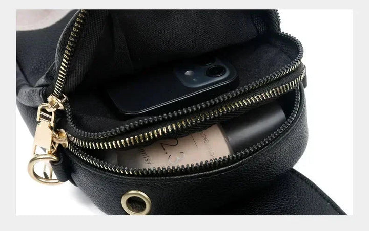 Diane | Crossbody Bag with Flap Closure and Adjustable Strap