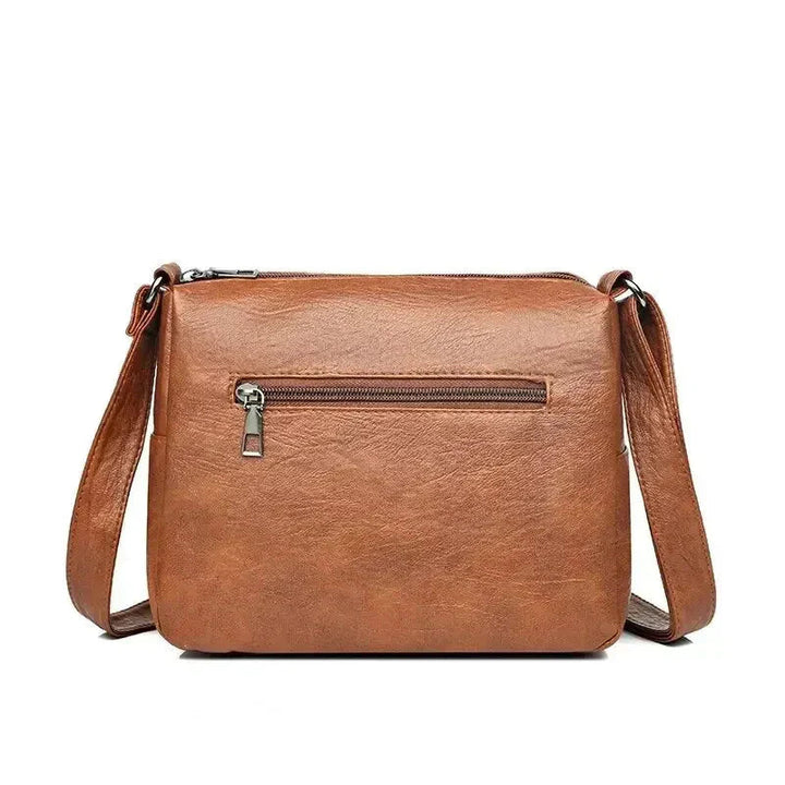 Diane | Crossbody Bag with Multiple Pockets and Zipper Closure